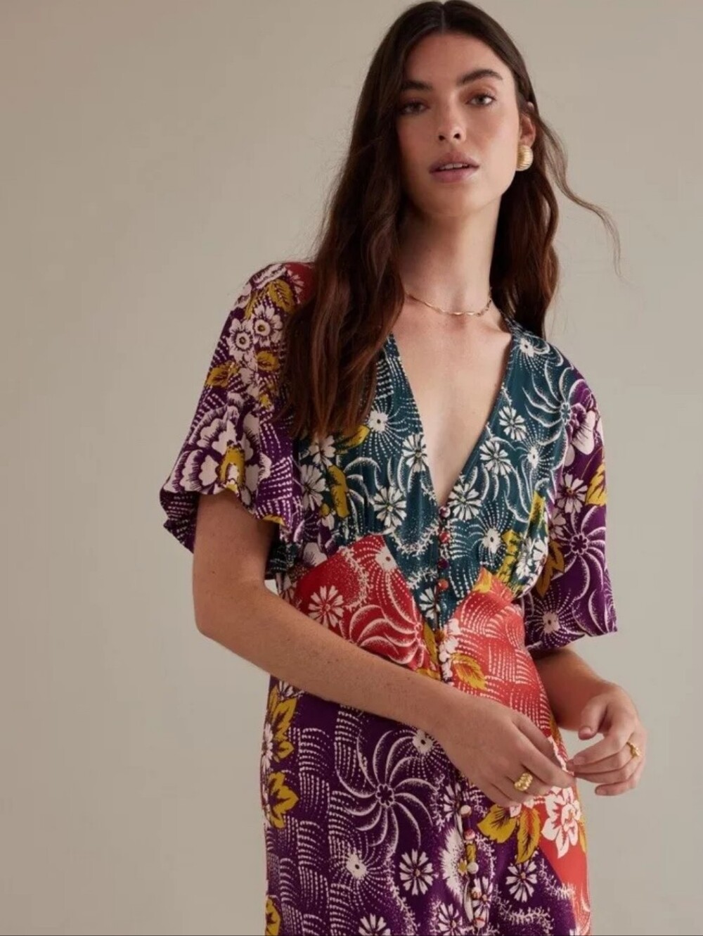 Anthropologie maxi dress size 12 New with tags